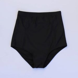 Ultra high rise swim bottoms